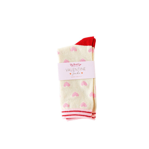 Heart Socks: Adult Large