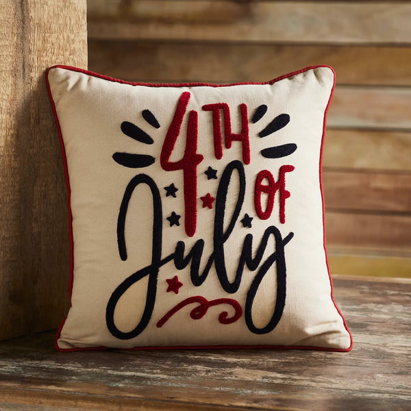 4th Of July Decorative Pillow