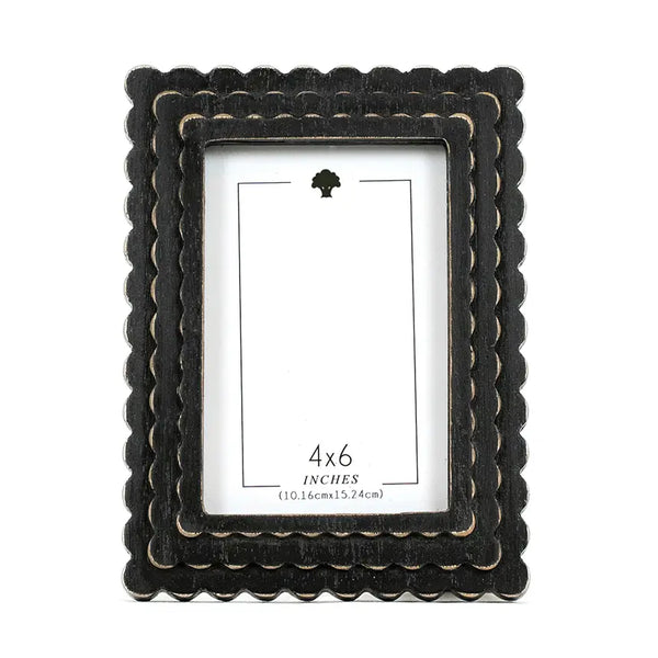 4x6 Scallop Frame
