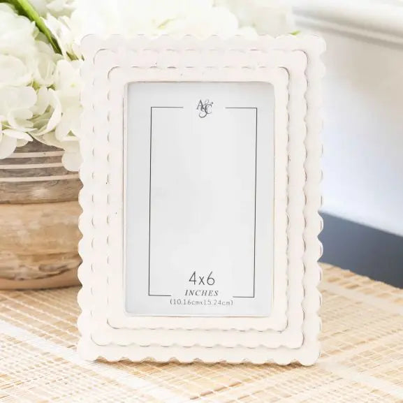 4x6 Scallop Frame