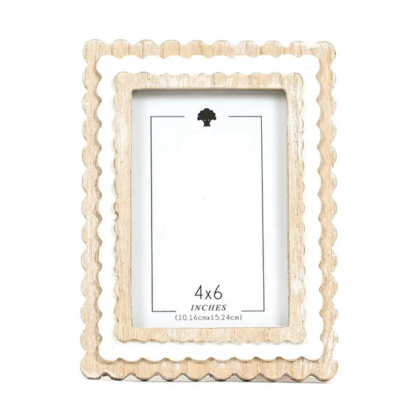 4x6 Scallop Frame