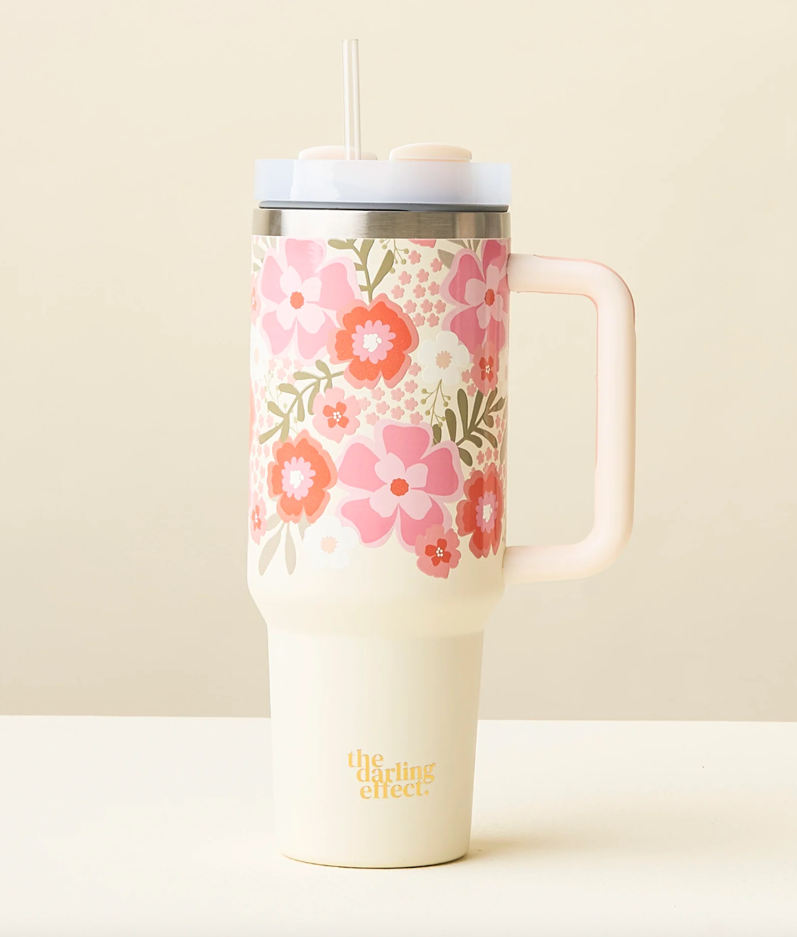 40 oz. Floral Tumbler