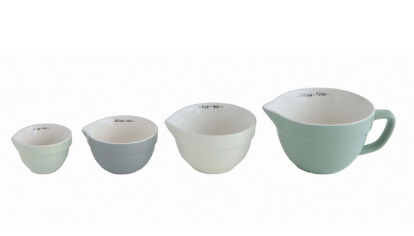 Blue Measuring Cup Set