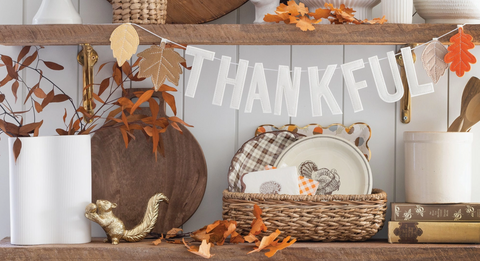 Thankful Felt Banner