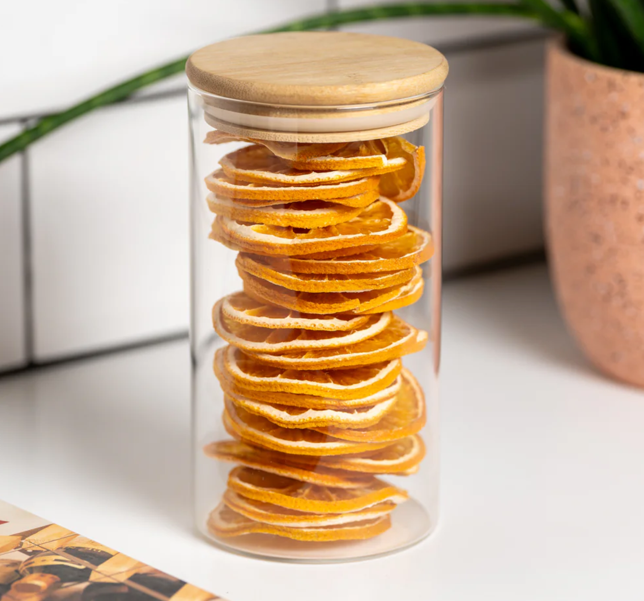 Dried Orange Garnish