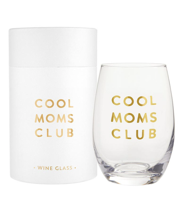 Slant Stemless Wine Glass