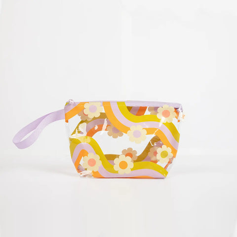 Wavy Daisy Pouch