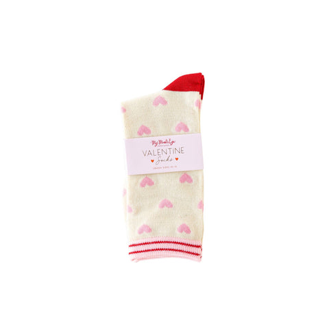 Heart Socks: Adult Medium