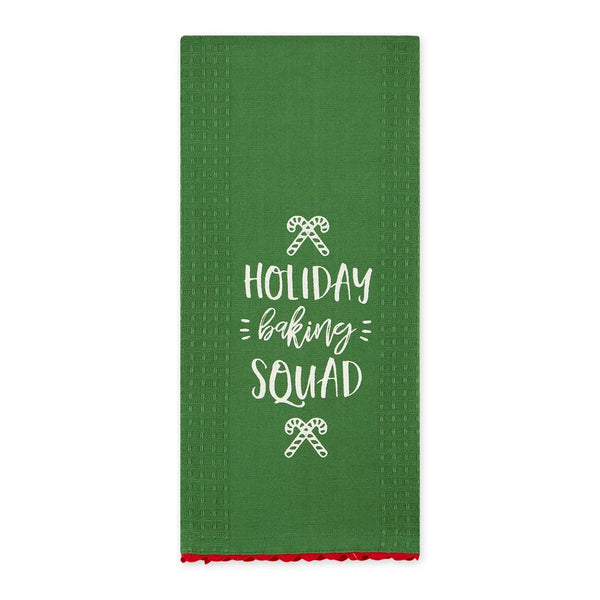 Baking Embellished Dishtowel