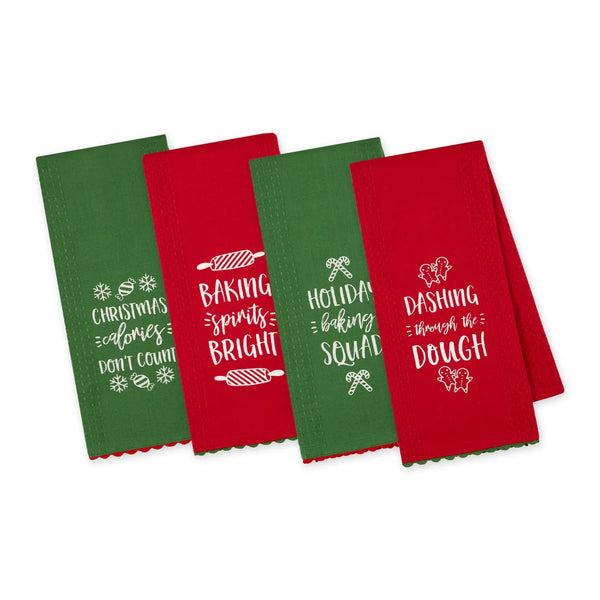 Baking Embellished Dishtowel