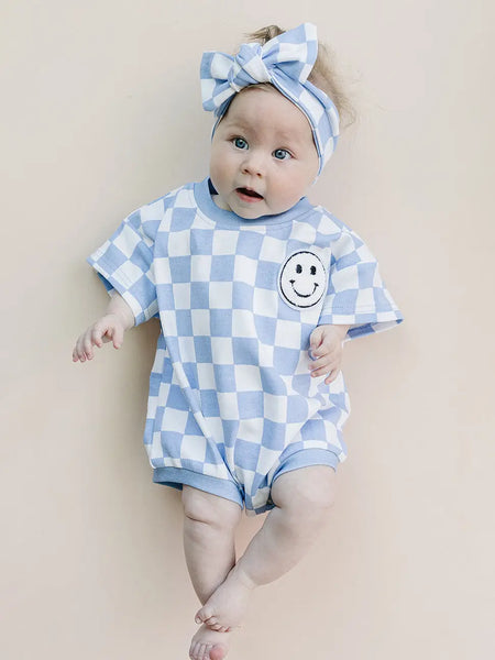 Short Sleeve Bubble Romper