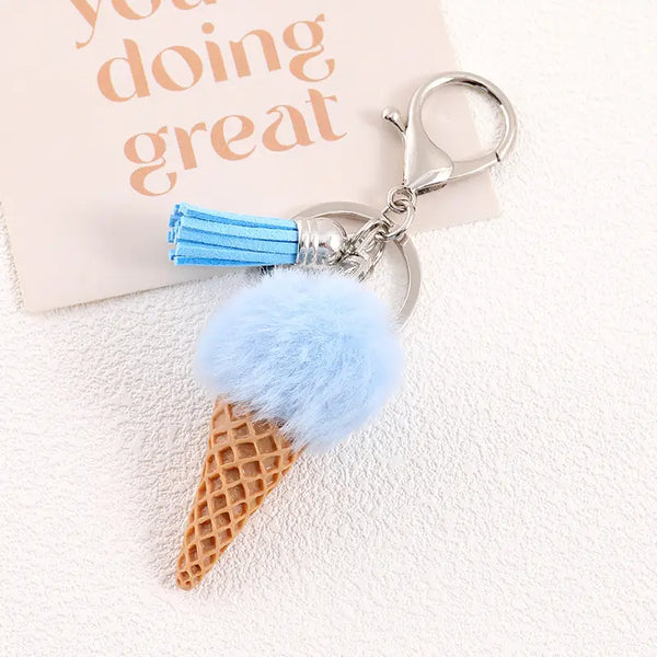 Ice Cream Keychain