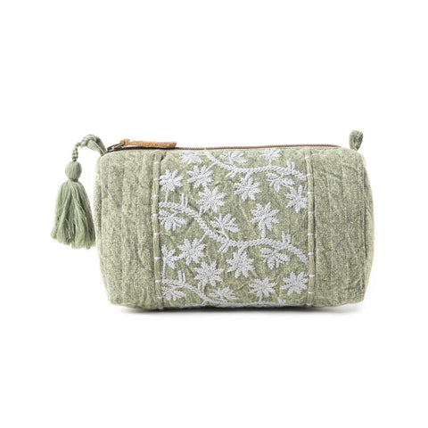 Bohemian Olive Clutch