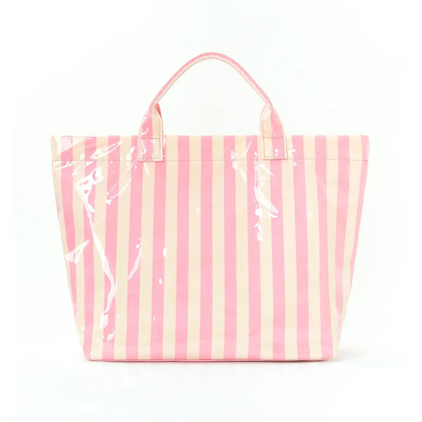 Colorblock Striped Tote