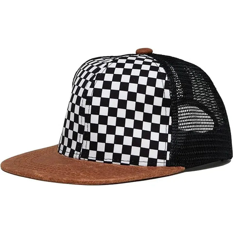 Boys Checkered Hat