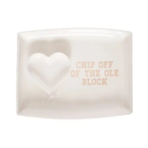 Chip Off the Ole Block Platter & Bowl Set