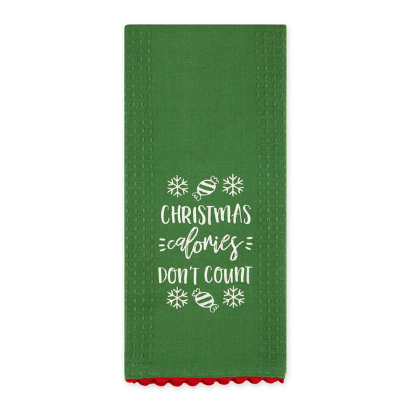 Baking Embellished Dishtowel