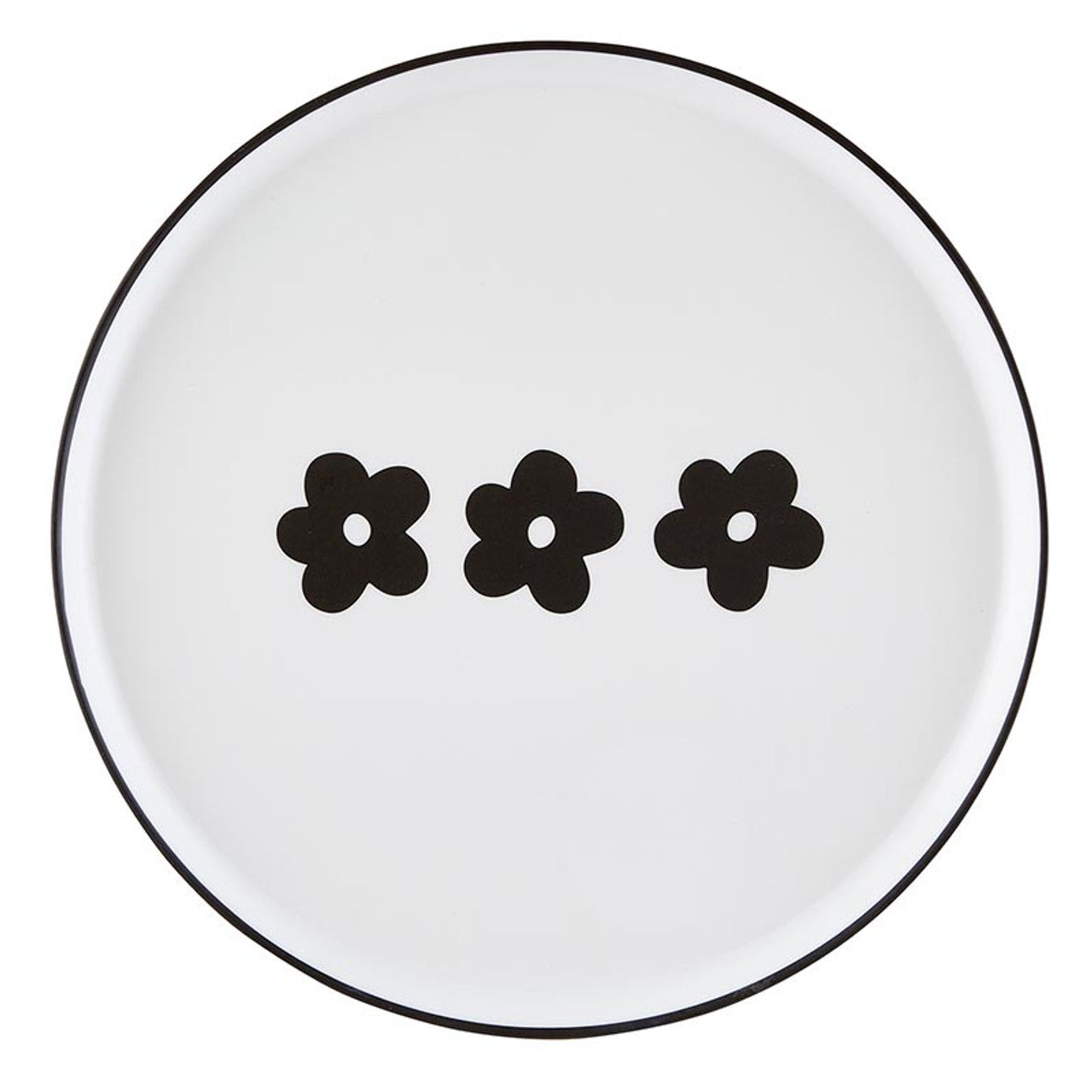 Achromatic Daisies Plate