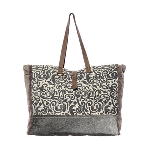 Myra Floral Print Weekender