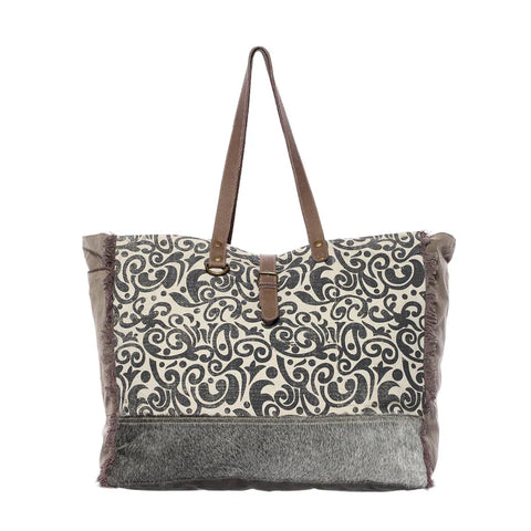 Myra Floral Print Weekender