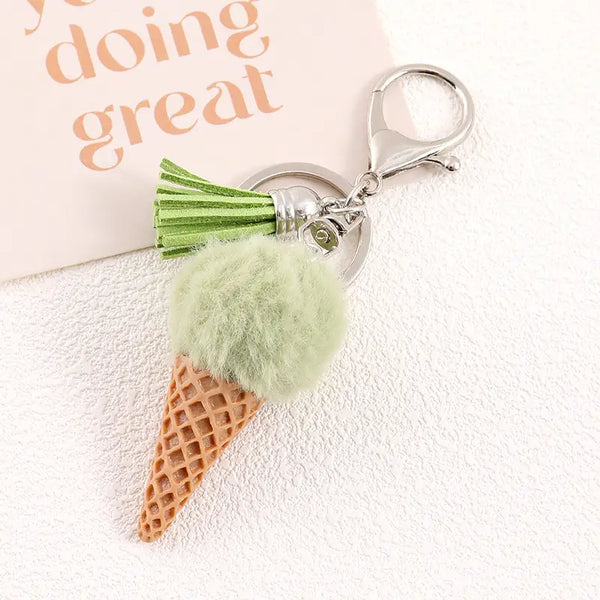 Ice Cream Keychain