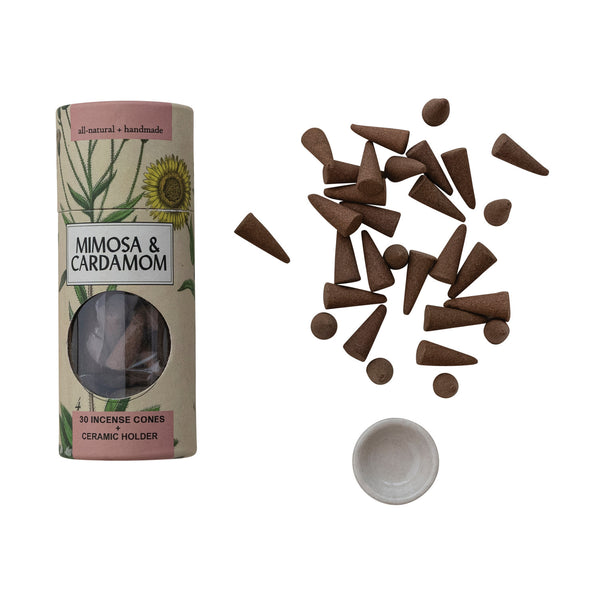 Incense Cones w/Holder