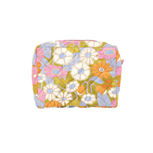 Large Puffy Flower Pouch