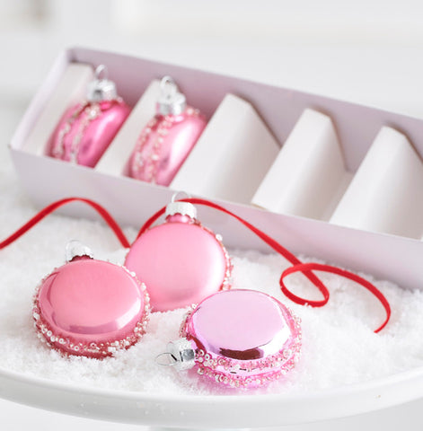 Macaroon Ornament Set