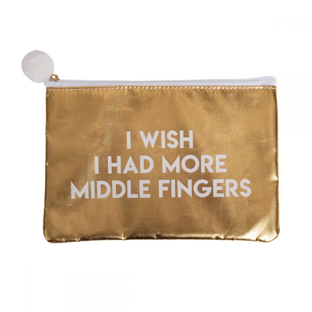 More Middle Fingers Pouch