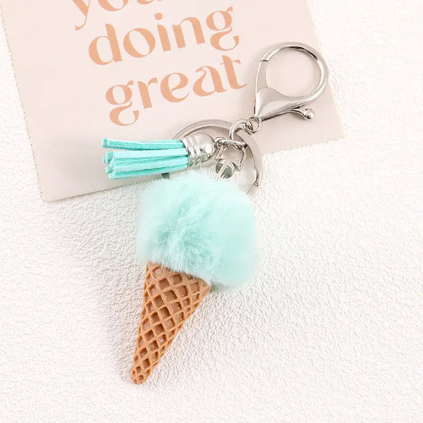 Ice Cream Keychain