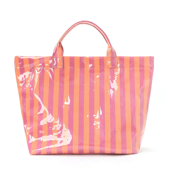 Colorblock Striped Tote