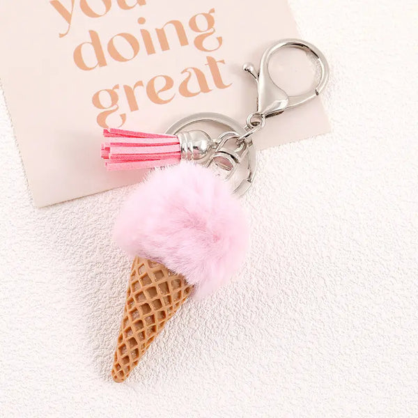 Ice Cream Keychain
