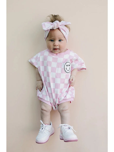 Short Sleeve Bubble Romper