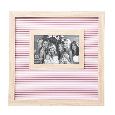 Pink Letter Board Frame