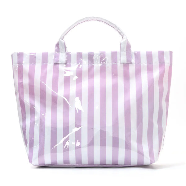 Colorblock Striped Tote