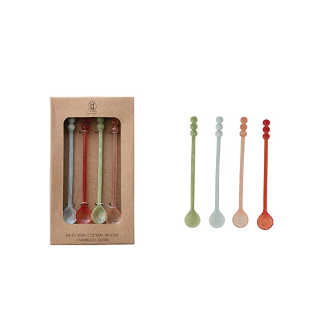 Resin Cocktail Spoons