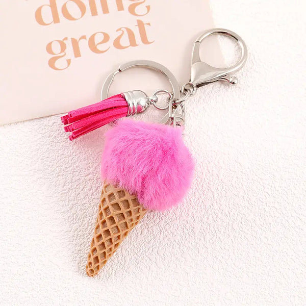 Ice Cream Keychain