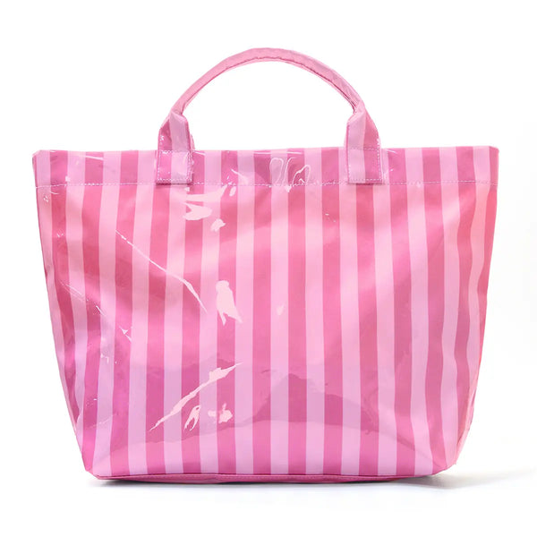 Colorblock Striped Tote