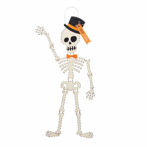 Skeleton Door Hanger (Hat)