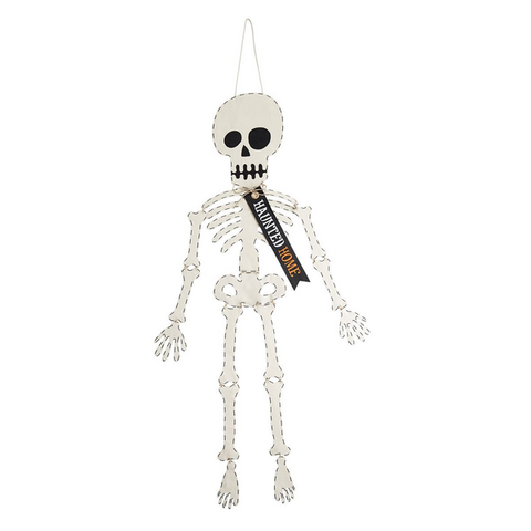 Skeleton Door Hanger (No Hat)