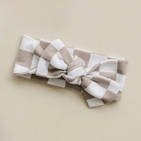 Daisy/Checkered Headband