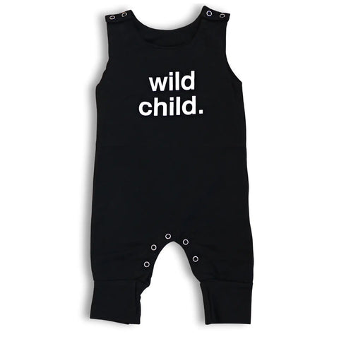 Black Baby/Toddler Romper