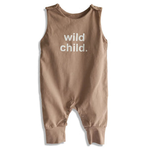 Tan Baby/Toddler Romper