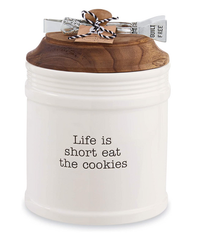 Eat Cookies Jar Set