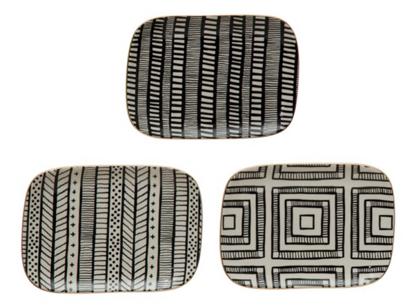 Square Stoneware Plate