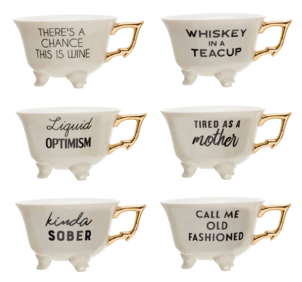 Ceramic Footed Cup