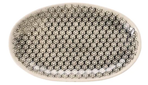 Stoneware Oval Plate