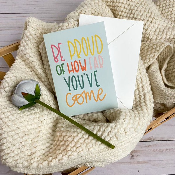 Inspirational greeting card set
